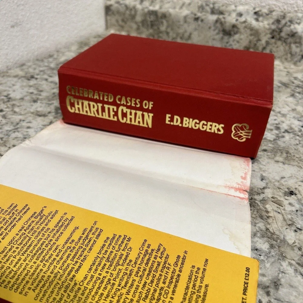Celebrated‎ Cases Of Charlie Chan The Master Sleuth Book By E.D. Biggers